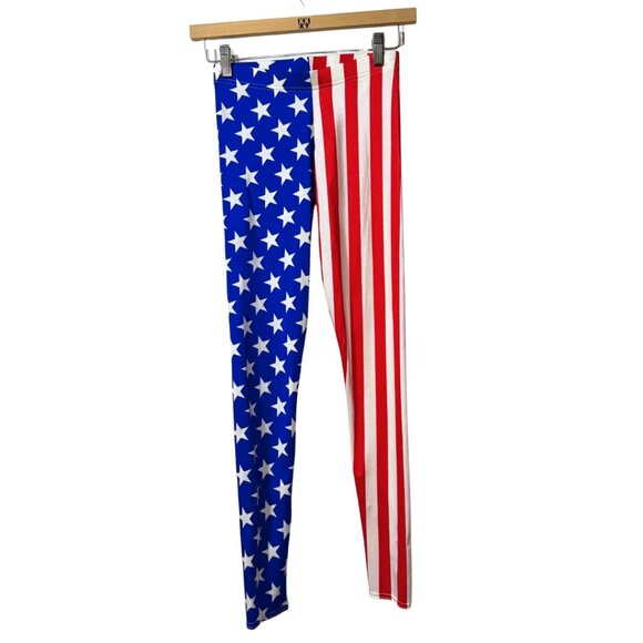 Black Milk American Flag Leggings – S, New Without Tags - Picture 3 of 7